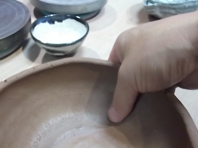 陶器　制作